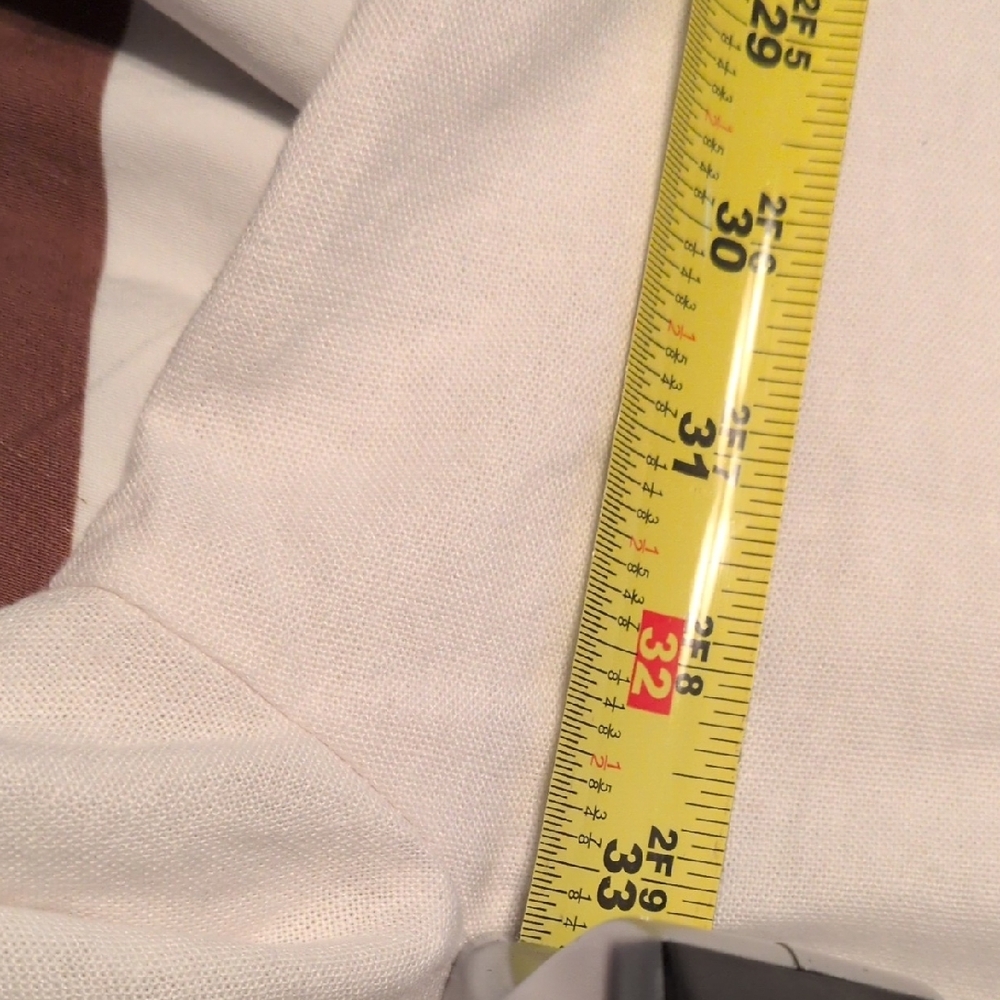 Just Living White Wide Leg Pants - Picture 4 of 7